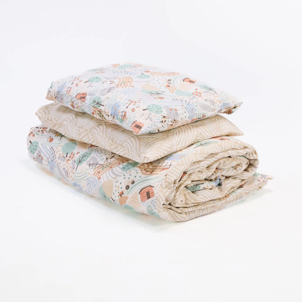 Tutti Bambini Cot/ Cot Bed Duvet Cover & Pillowcase Set - Good Life