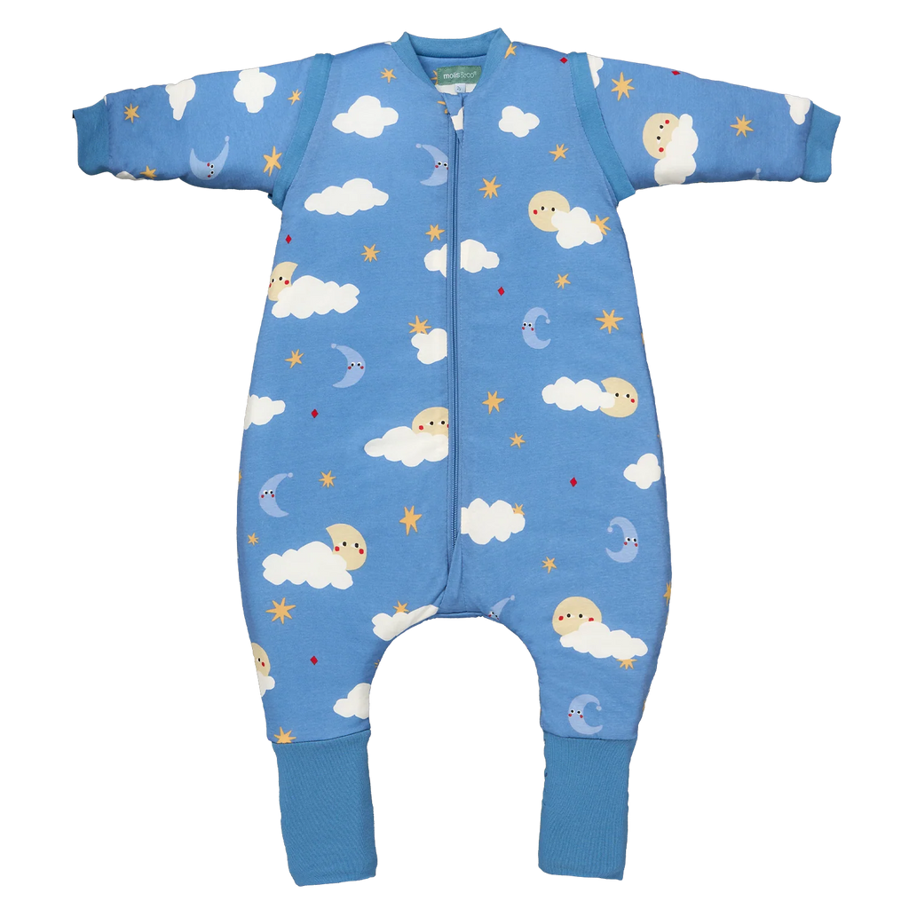 Sleeping jumpsuit with sleeves and socks - Good night - TOG 1 by Molis & Co