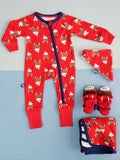 Blade & Rose Hamish Highland Cow Zip-Up Romper