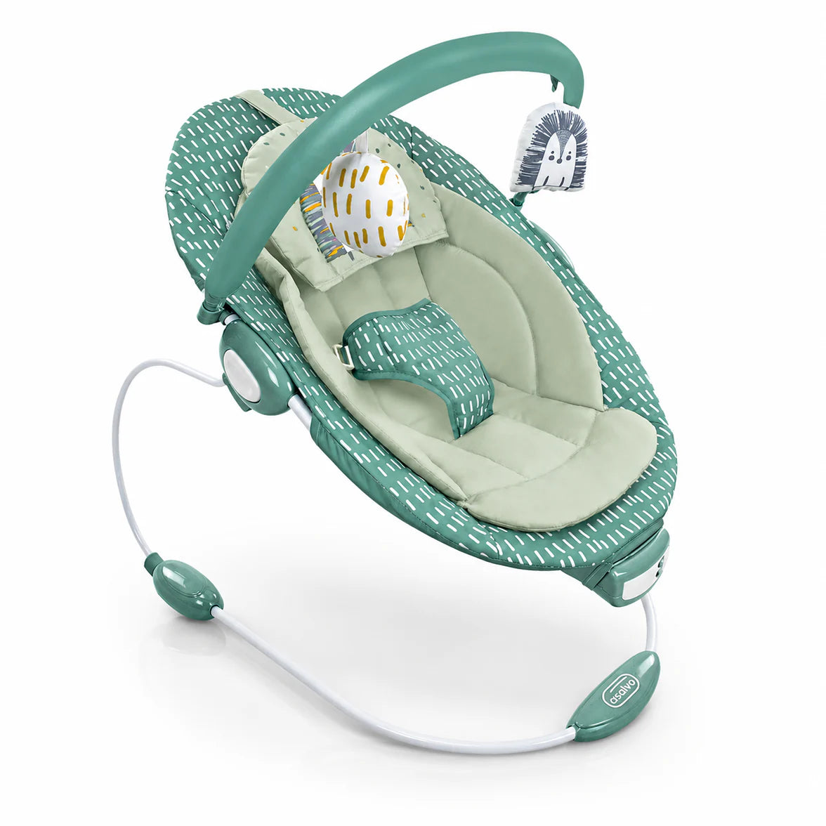 Asalvo Pinchi Musical Baby Rocker - Green