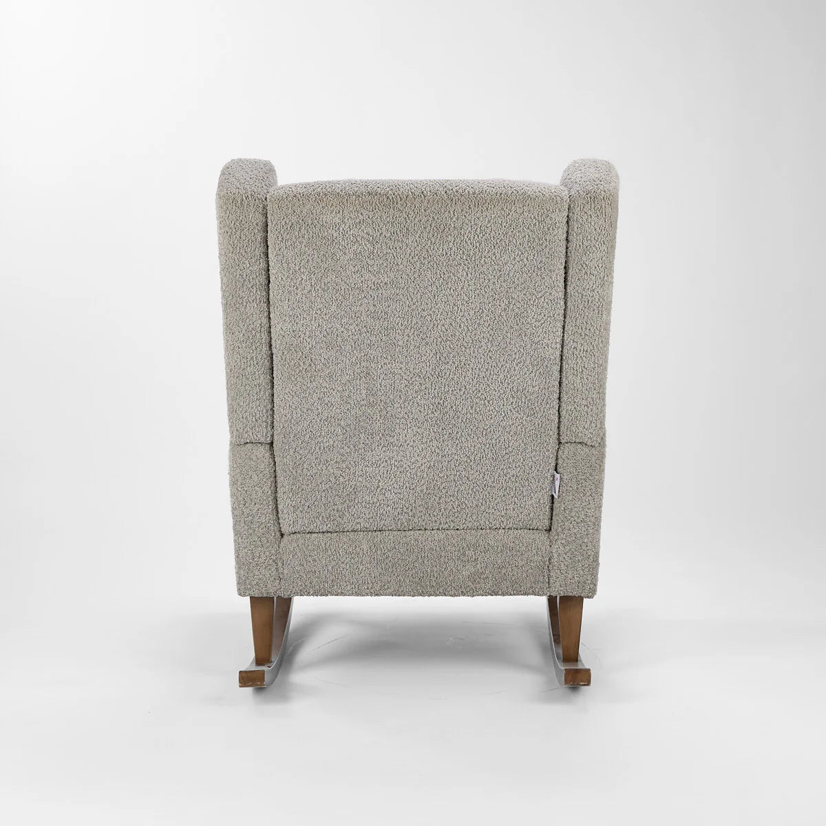 Tutti Bambini Harper Wingback Rocking Chair & Footstool - Cloud Grey