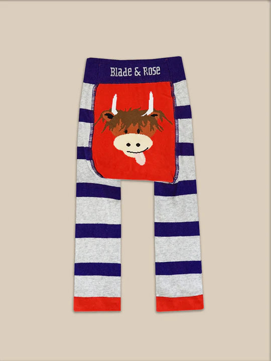Blade & Rose Hamish Highland Cow Leggings