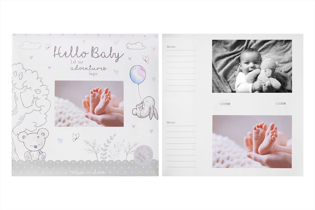 Hugs & Kisses Hello Baby Photo Album