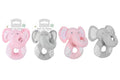 Hugs & Kisses Plush Elephant Toy With Rattle