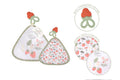 Hugs & Kisses Strawberry Teether Comforter