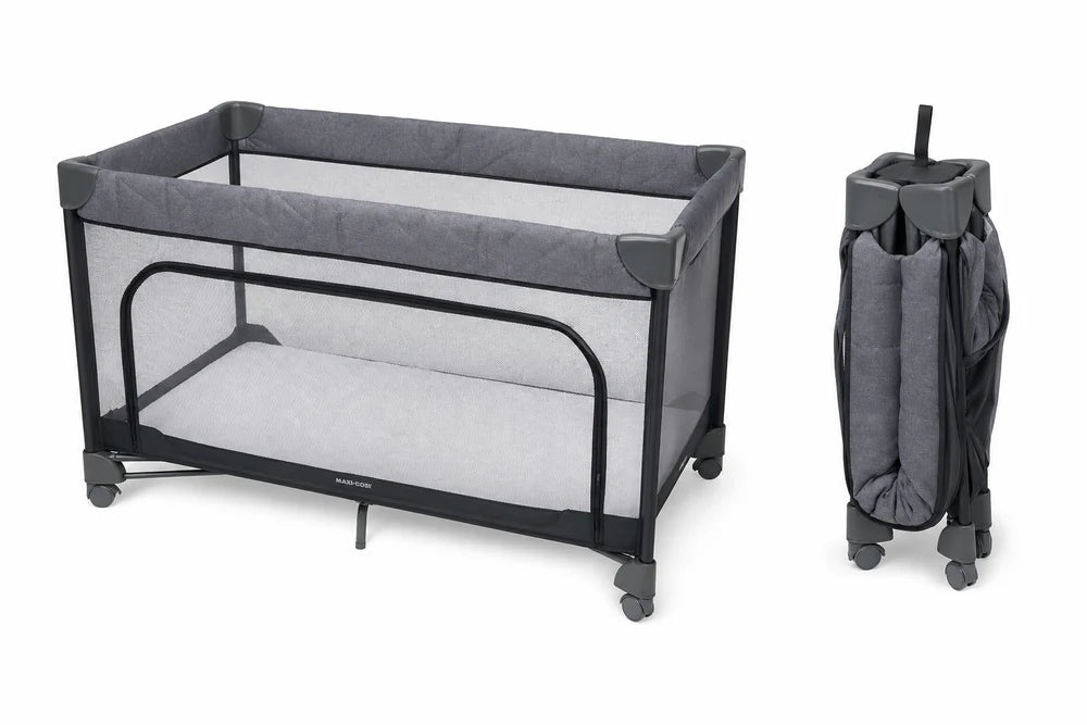 Maxi Cosi Merlin Travel Cot - Elegance Graphite