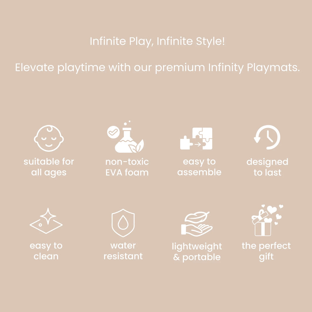 Tutti Bambini Infinity Baby Playmat - Oddity Mono