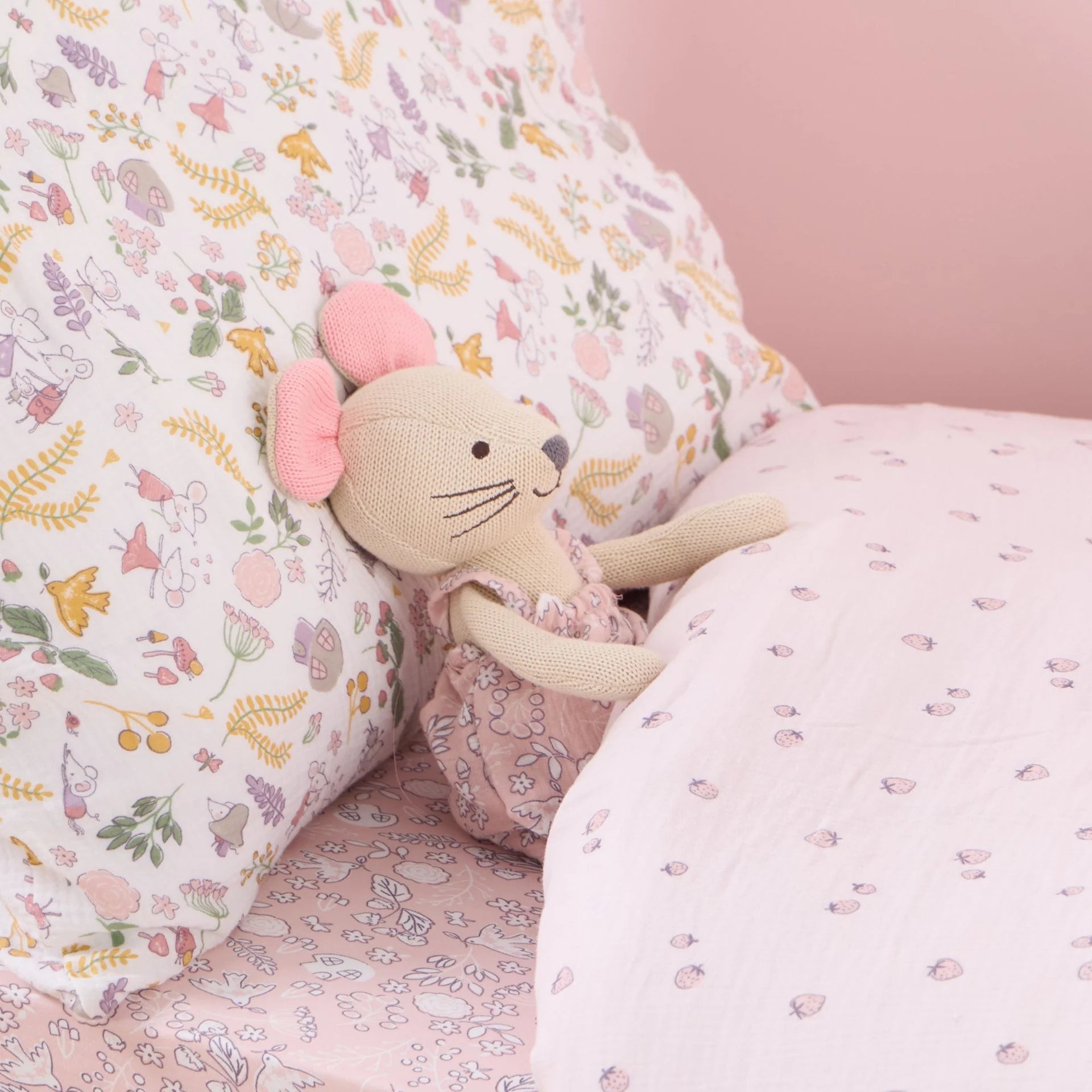 Tutti Bambini Knitted Toy - Margot Mouse