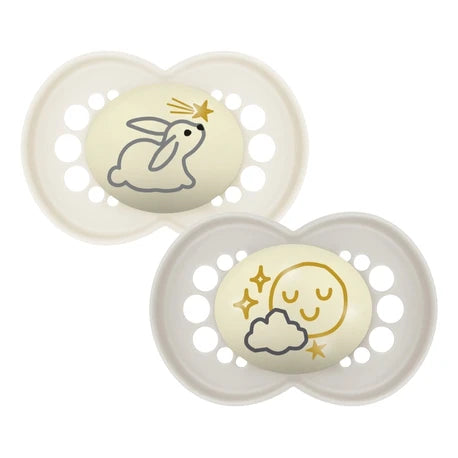 MAM Original Night Soother 18-36  months, set of 2 Rabbit