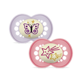 MAM Original Night Soother 6-18 months, set of 2 Butterfly