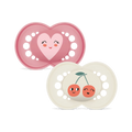 MAM Original Soother 6-18 months, set of 2 Heart