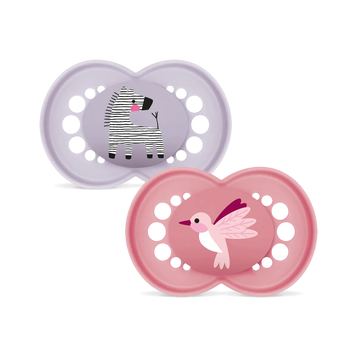 MAM Original Soother 18-36 months, set of 2 Zebra