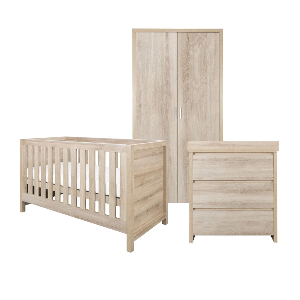 Tutti Bambini Modena Collection 3 Piece Room Set - Bundle