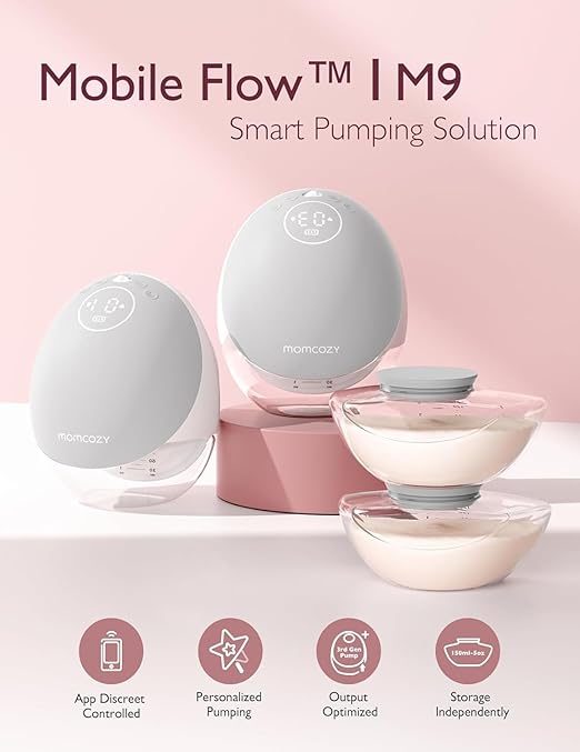 Momcozy M9 Mobile Breast Pump Double