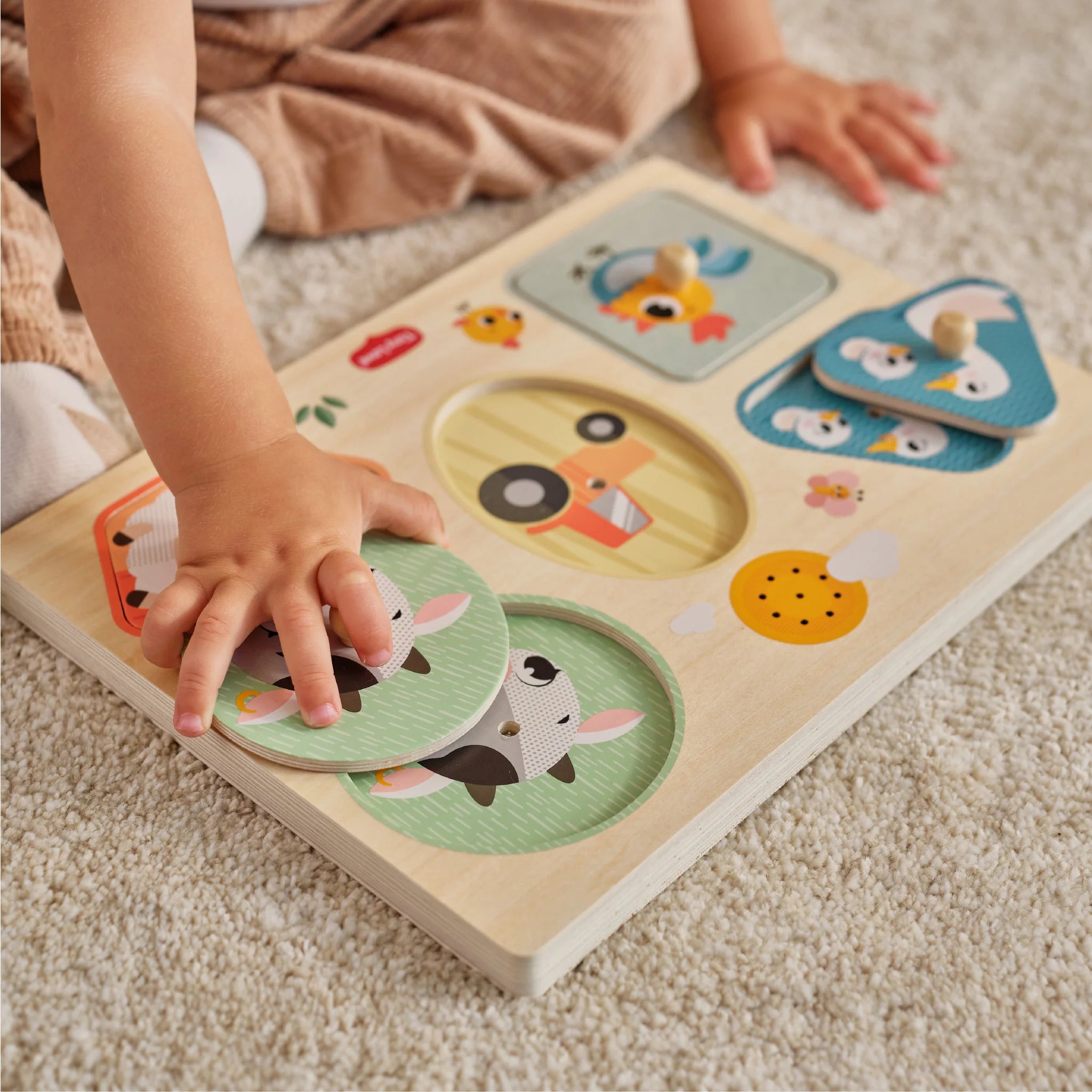 Tiny Love My First Sound Puzzle - Farmers Funday