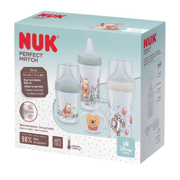 NUK Perfect Match Winnie The Pooh Starter Set 0M+