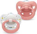 NUK Signature Baby Pacifier, 0-6 Months stars