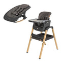 Tutti Bambini Nova Birth to 12 Years Complete Highchair Package - Grey / Oak