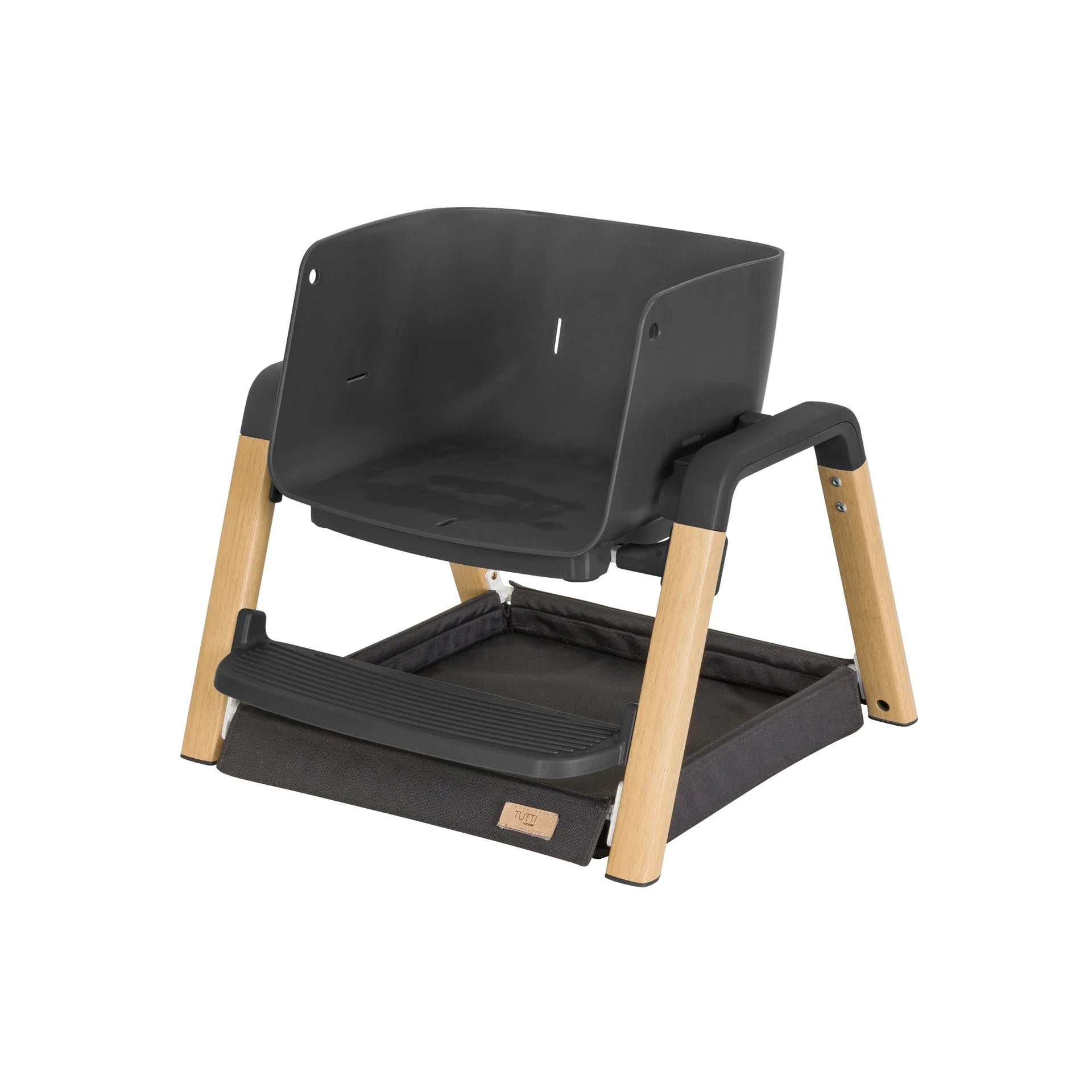 Tutti Bambini Nova Birth to 12 Years Complete Highchair Package - Grey / Oak