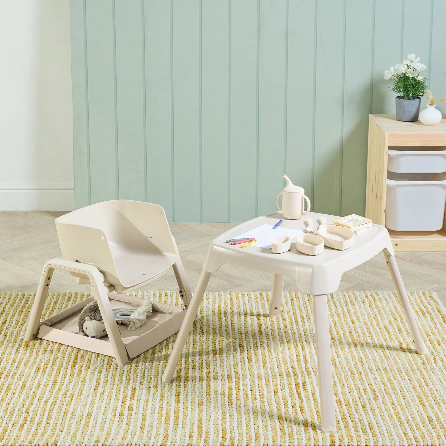 Tutti Bambini Nova Maison 7 in 1 Highchair - Parsnip