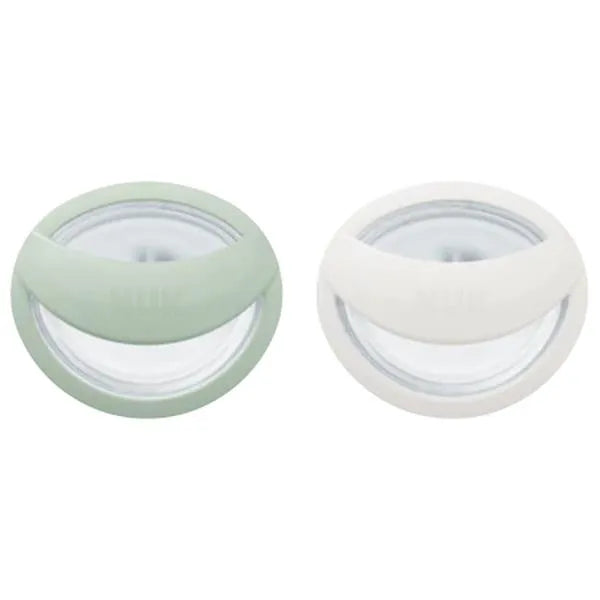 Nuk Mommy Feels Silicone Soother 0-9m Green