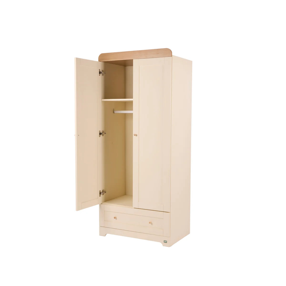 Tutti Bambini Rio Collection Wardrobe - Cashmere & Honey Oak
