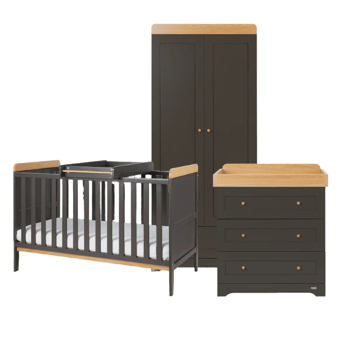 Tutti Bambini Rio Collection - Cot Bed with Cot Top Changer