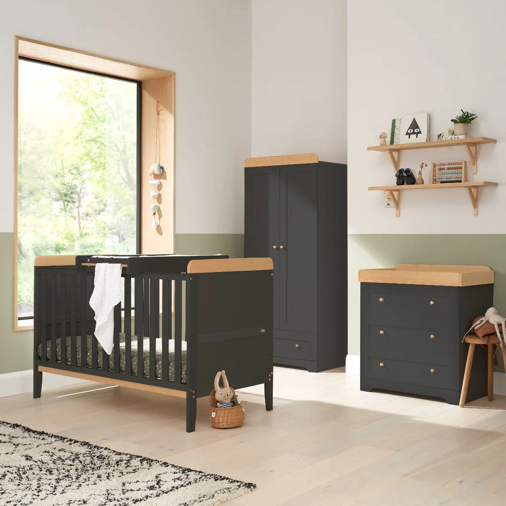 Tutti Bambini Rio Collection - Cot Bed with Cot Top Changer