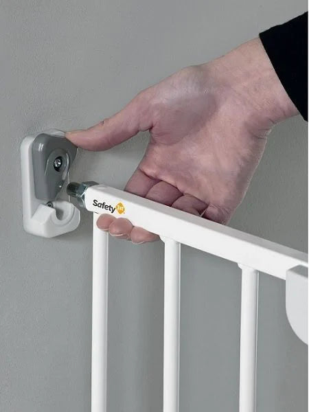 Safety 1st Wall Fix Extending Metal Safety Gate - White