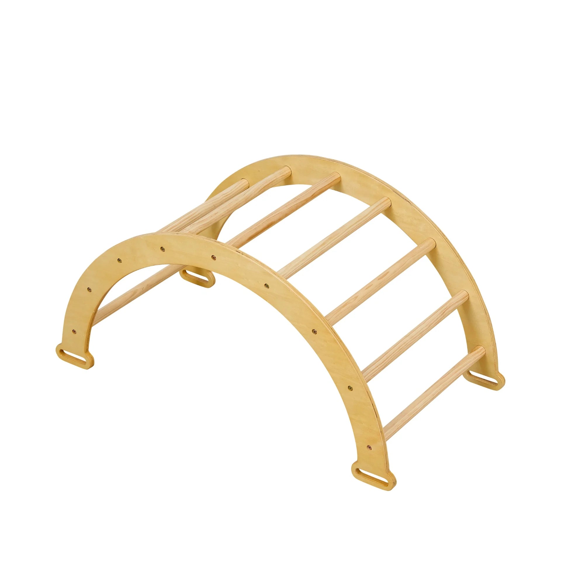 Tutti Bambini Scala Montessori 3 in 1 Pikler Climbing Frame with Climbing Wall -Natural