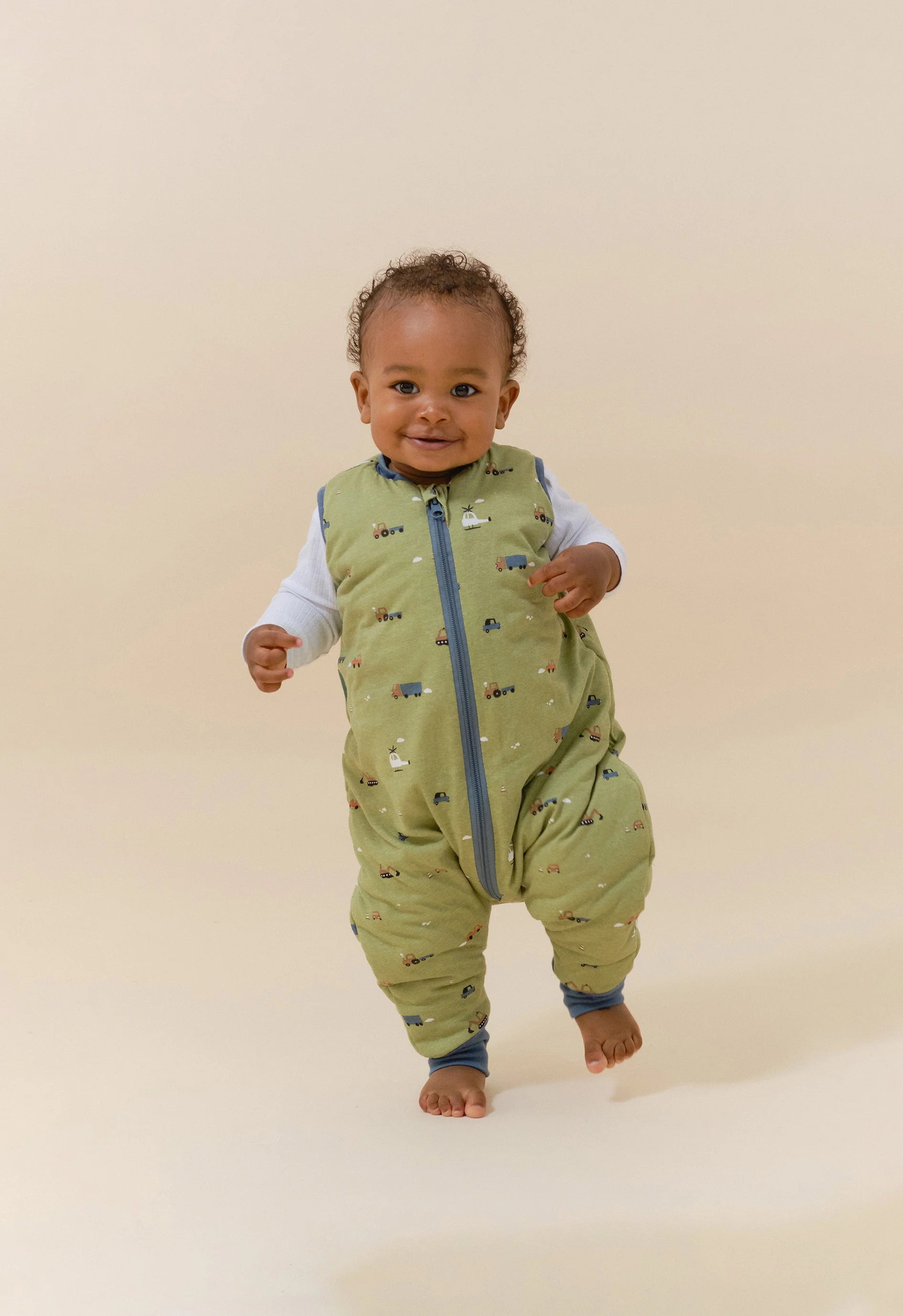 Sleeping jumpsuit - Little Drivers - TOG 2.5 by Molis&Co