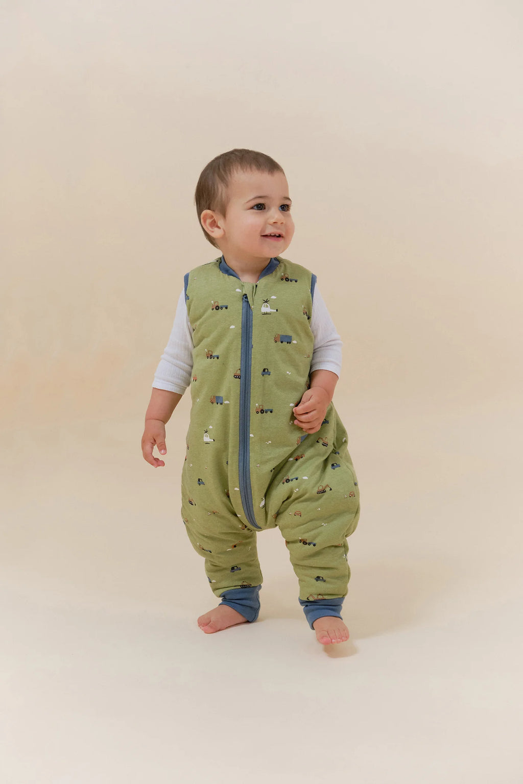 Sleeping jumpsuit - Little Drivers - TOG 2.5 by Molis&Co