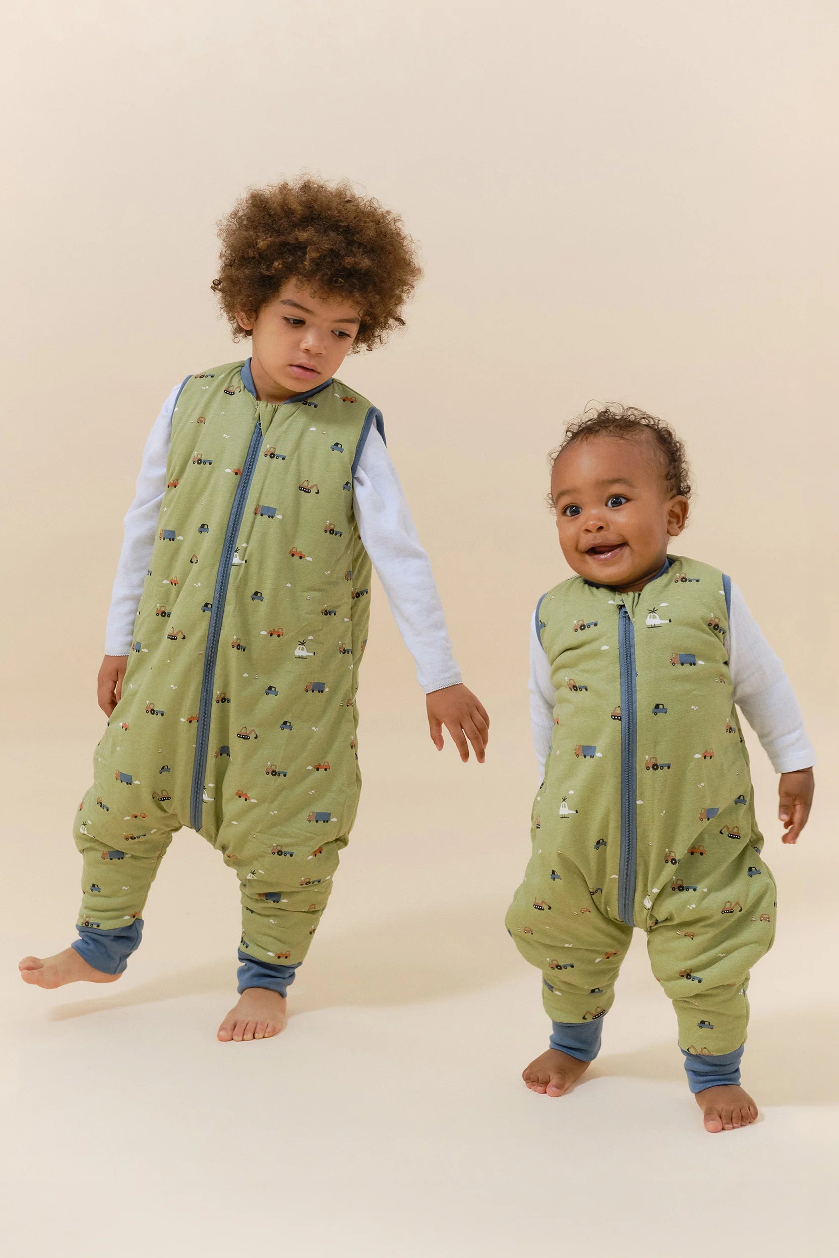 Sleeping jumpsuit - Little Drivers - TOG 2.5 by Molis&Co