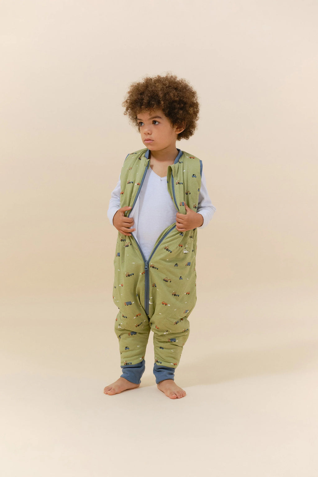 Sleeping jumpsuit - Little Drivers - TOG 2.5 by Molis&Co