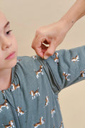 Sleeping jumpsuit with sleeves and socks - Beagle - TOG 2.5 Molis&Co