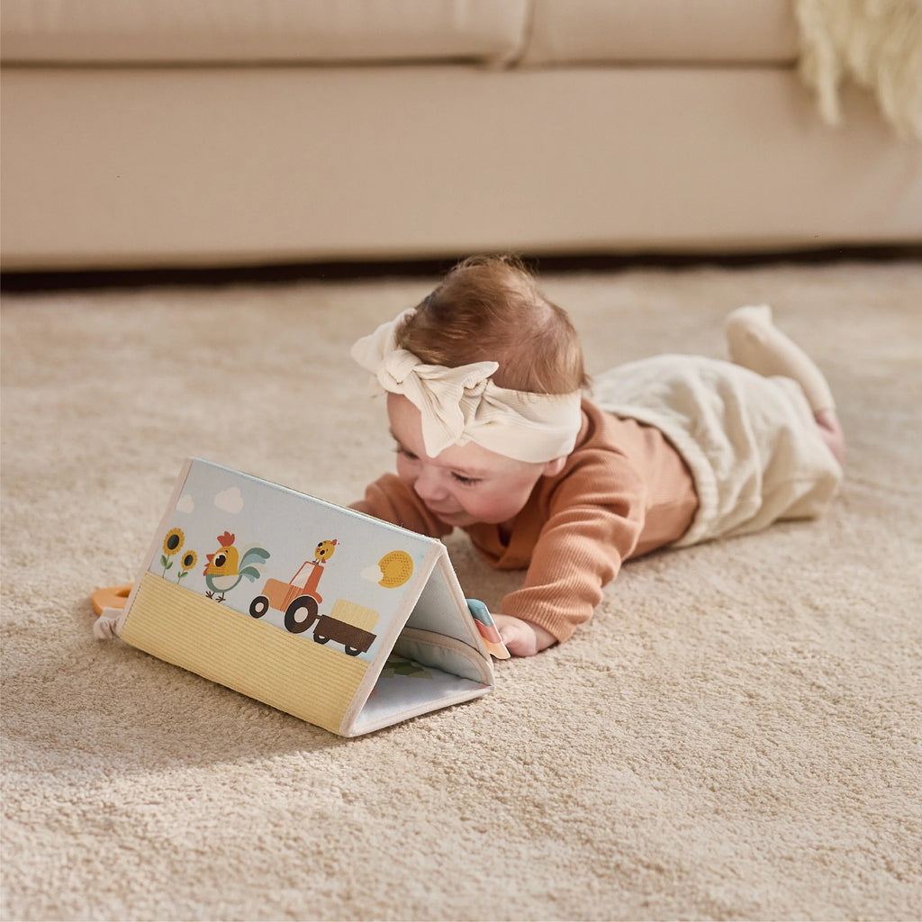 Tiny Love Farmers Funday 2-in-1 Sensory Tummy Time Toy