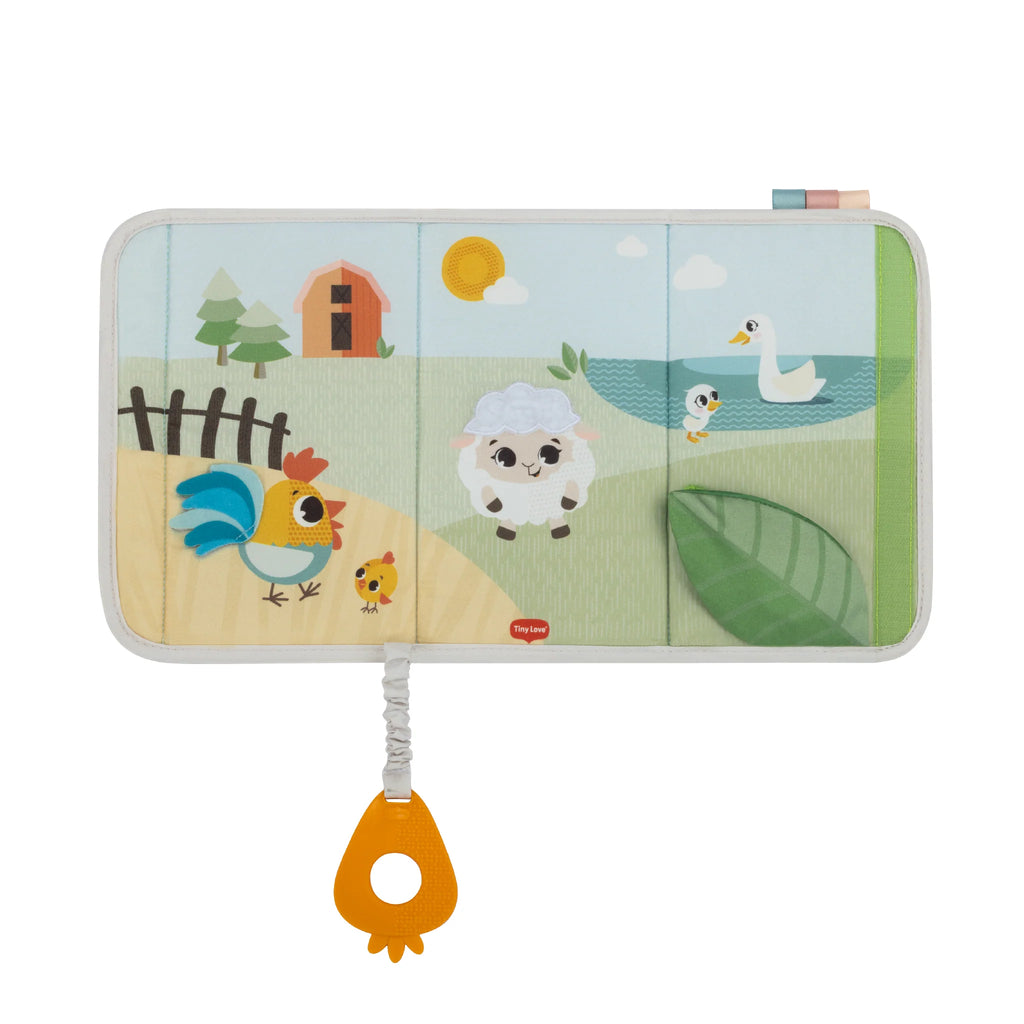 Tiny Love Farmers Funday 2-in-1 Sensory Tummy Time Toy