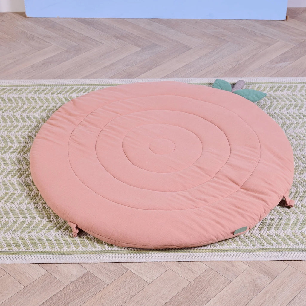Tutti Bambini Soft Muslin Padded Playmat - Apple