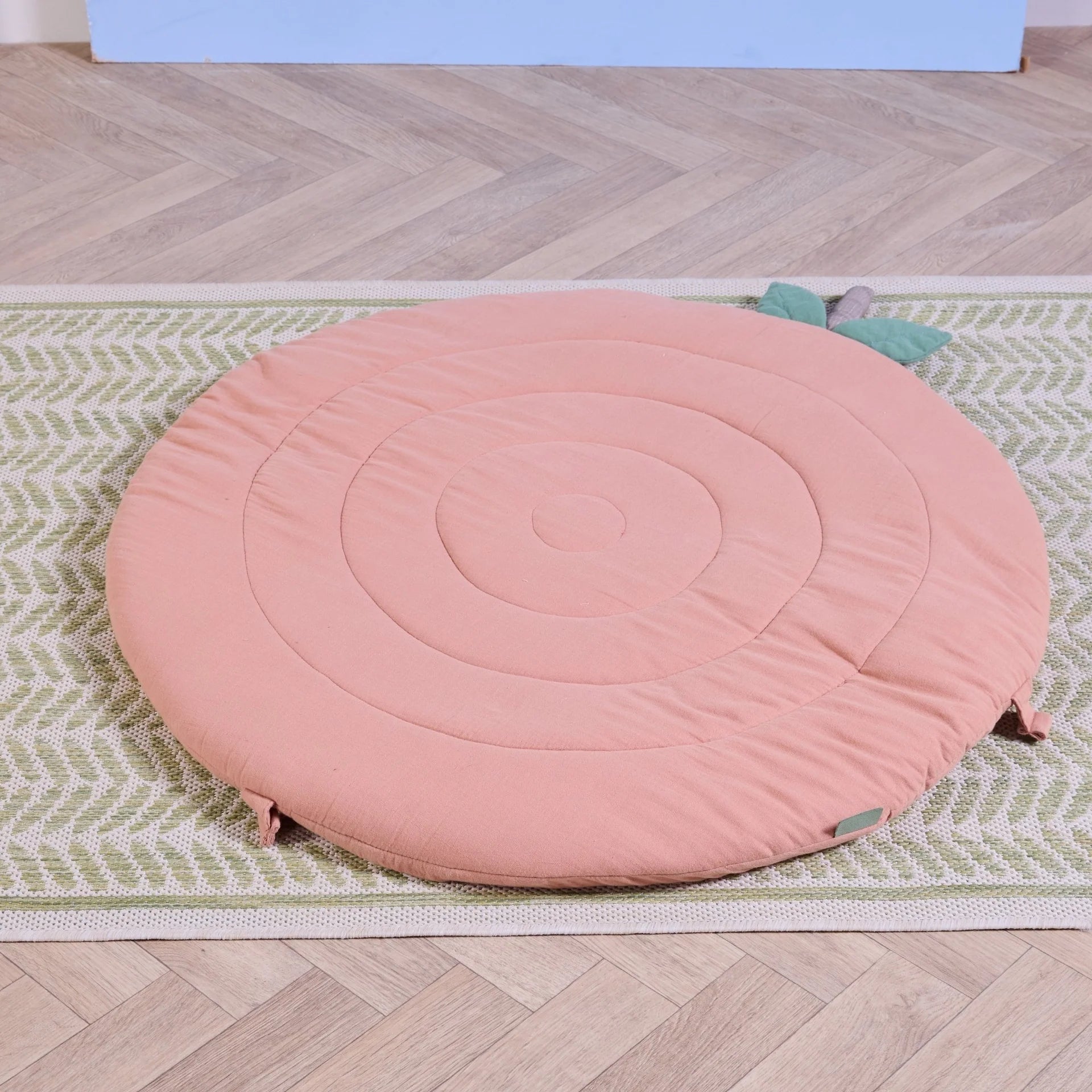Tutti Bambini Soft Muslin Padded Playmat - Apple
