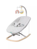 Chicco Zen Wave Rocker with Natural Rocking Motion - Wooden Grey