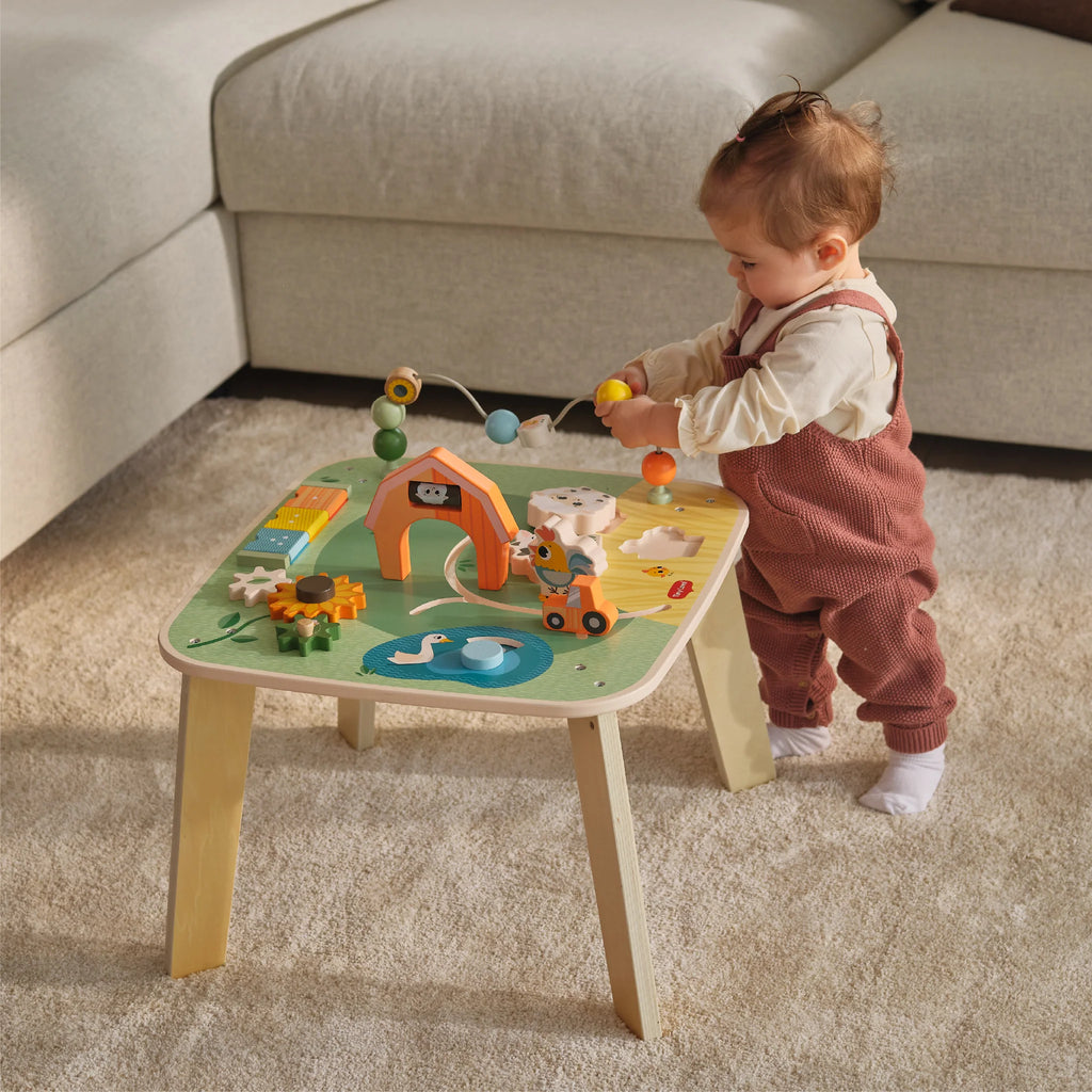 Tiny Love Farmers Funday Wooden Activity Table