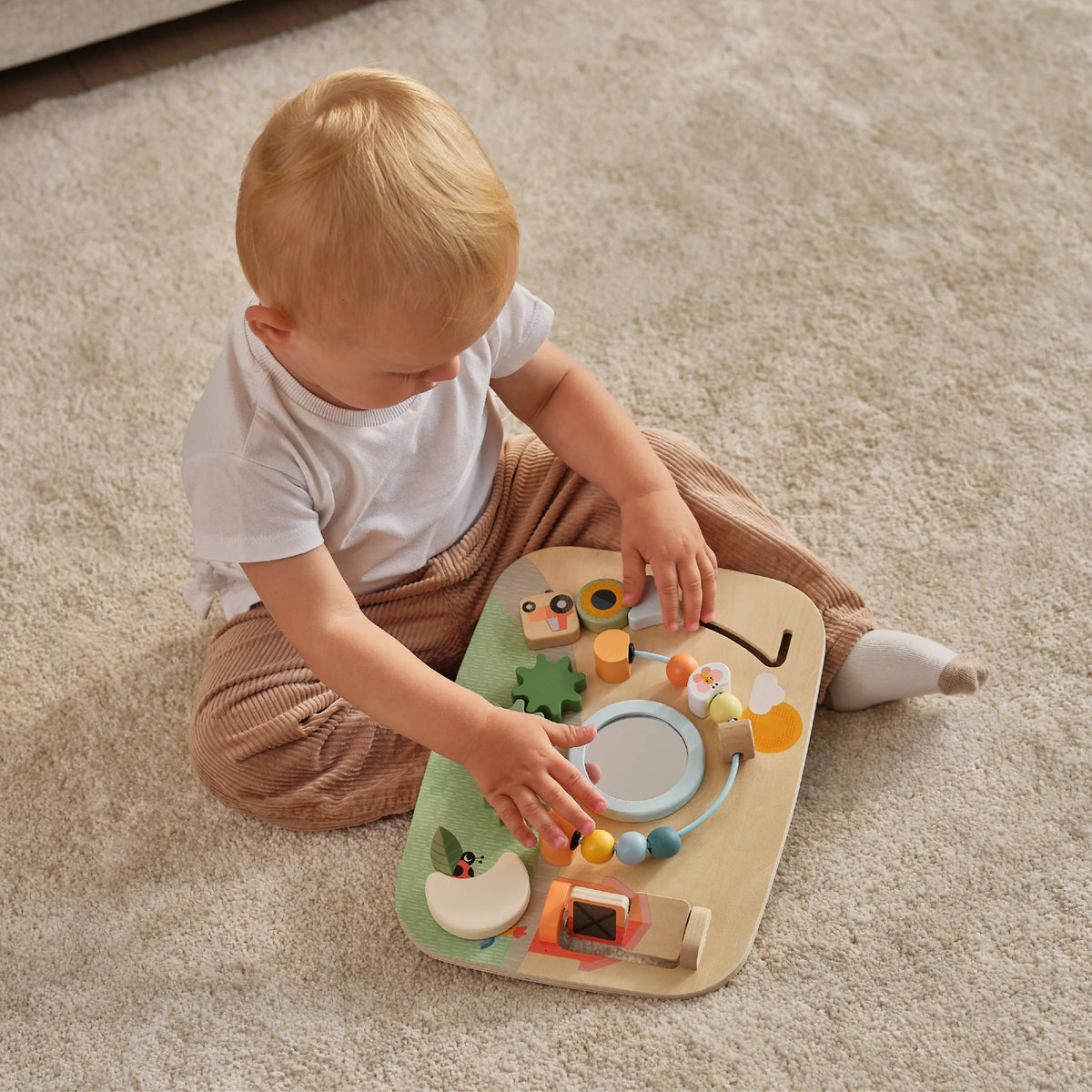 Tiny Love Farmers Funday Wooden Busy Board
