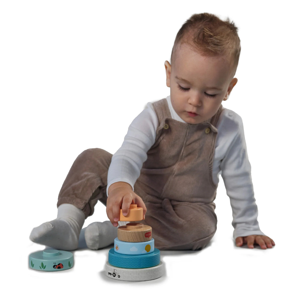 Tiny Love Farmers Funday Wooden Stacking Tower