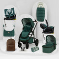 Cosatto Ultimate Special Edition Wow 3 All Stage Family Rotate & Recline 2 Base Bundle Wlidwood