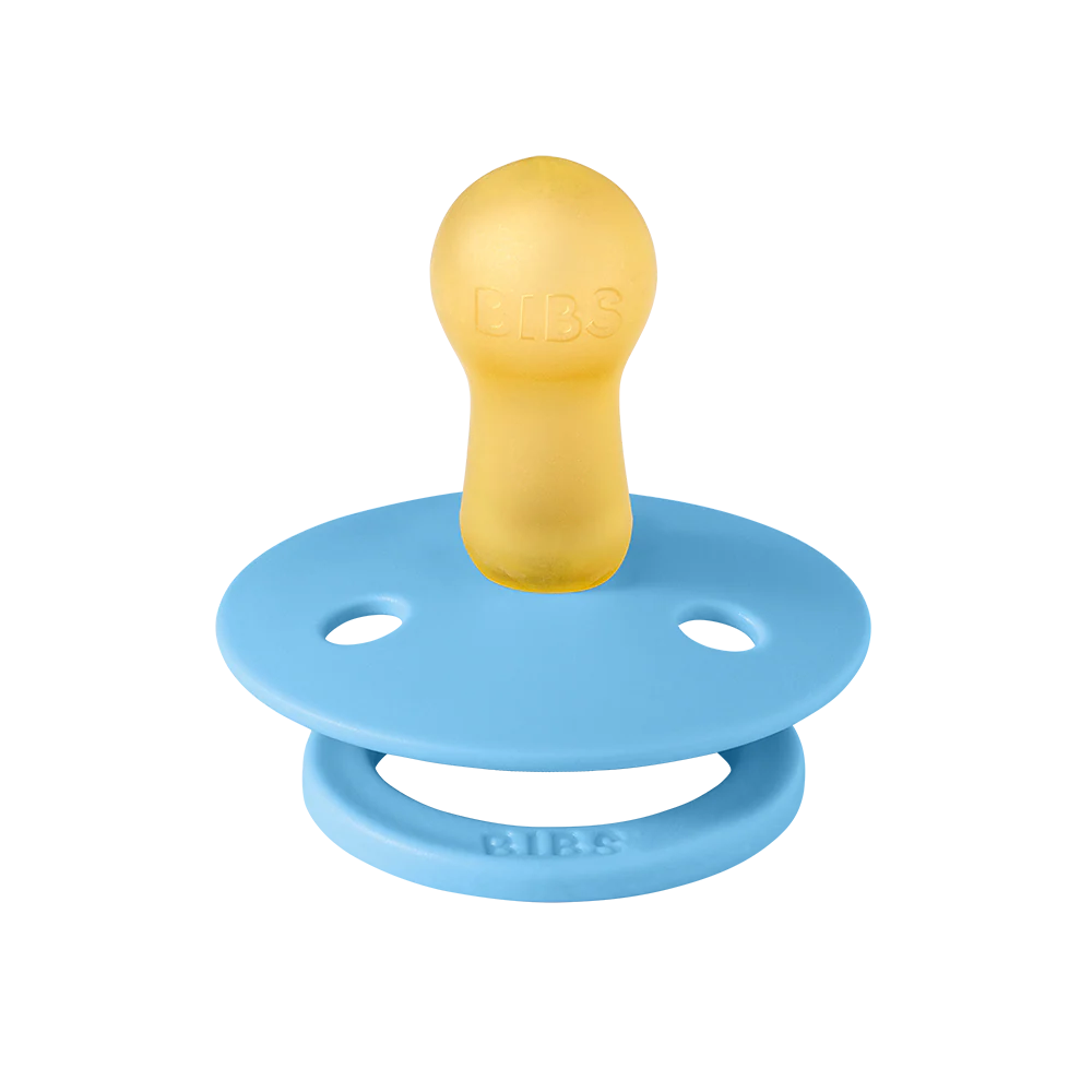 BIBS STUDIO Colour Pacifiers 2 Pack Bumblebee - Breeze/ Petrol