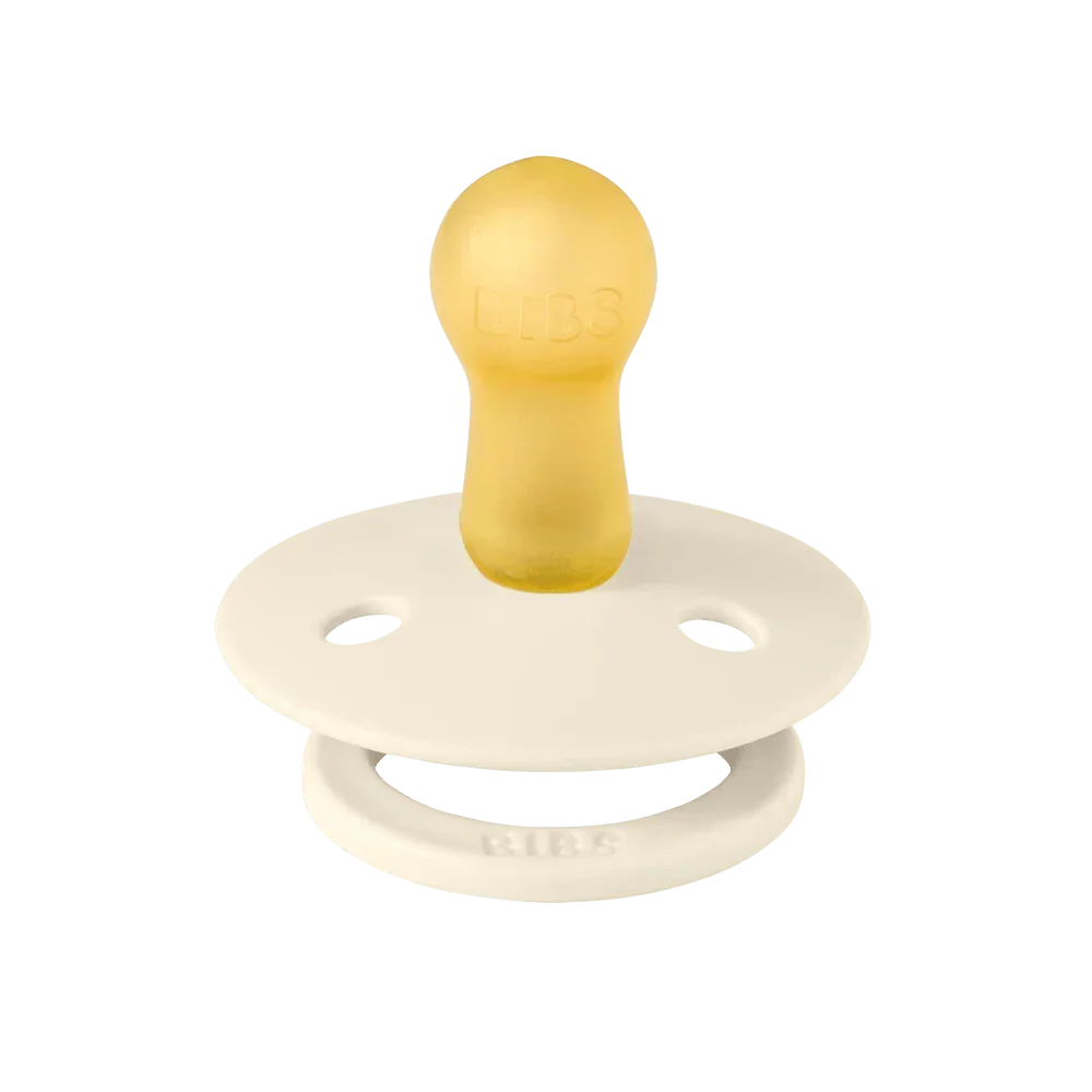 BIBS STUDIO Colour Pacifiers 2 Pack Bumblebee - Ivory/ Petal