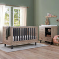 Tutti Bambini Como 2 Piece Set - Distressed Oak / Slate Grey