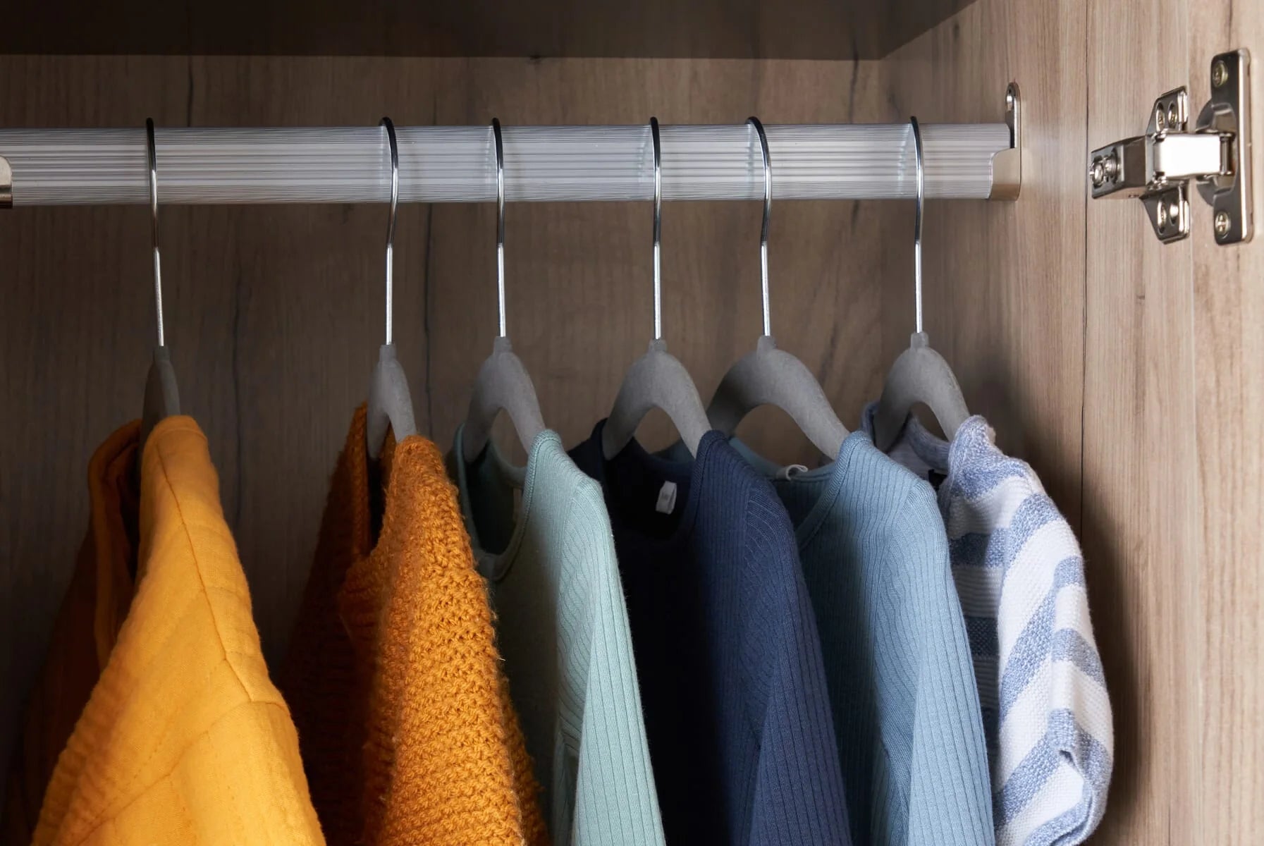Tutti Bambini Como Wardrobe - Distressed Oak / Slate Grey