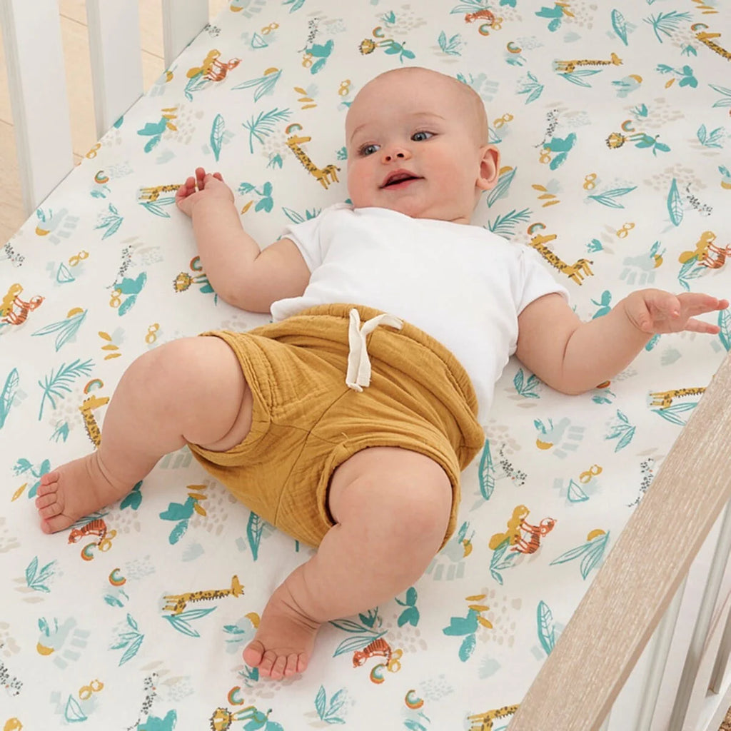 Tutti Bambini Bedside Crib Starter Pack - Run Wild