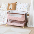Tutti Bambini CoZee Luxe Mini Me Crib - Walnut & Blush
